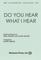 Do You Hear What I Hear? SATB choral sheet music cover